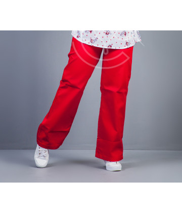 Calça Pijama Cirúrgico Vermelha