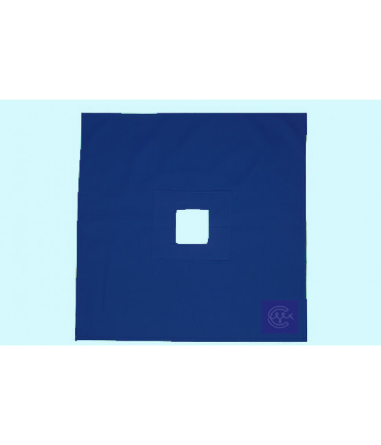 Campo Cirúrgico Fenestrado 1,20 x 2,20 Fenestra de 0,24 x 0,24 cm C/10 (Quadrado) Campo Cirúrgico Fenestrado 1,20 x 2,20 Fenestra de 0,24 x 0,24 cm C/10 (Quadrado)