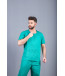 Pijama Cirúrgico em Brim Unissex Verde Pijama Cirúrgico em Brim Unissex Verde