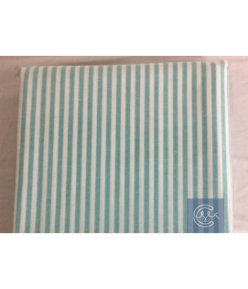 Lençol Hospitalar 0,90 x 1,20 C/10  (Verde Listrado)