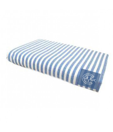 Lençol Hospitalar 0,90 x 1,20 C/10 (Azul Listrado)